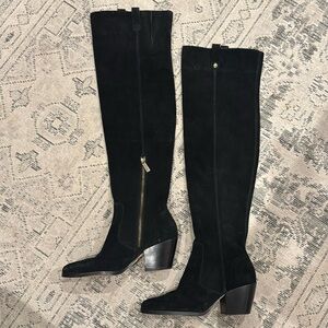 Michael Kors Harlow Over the Knee Suede Boot 6.5